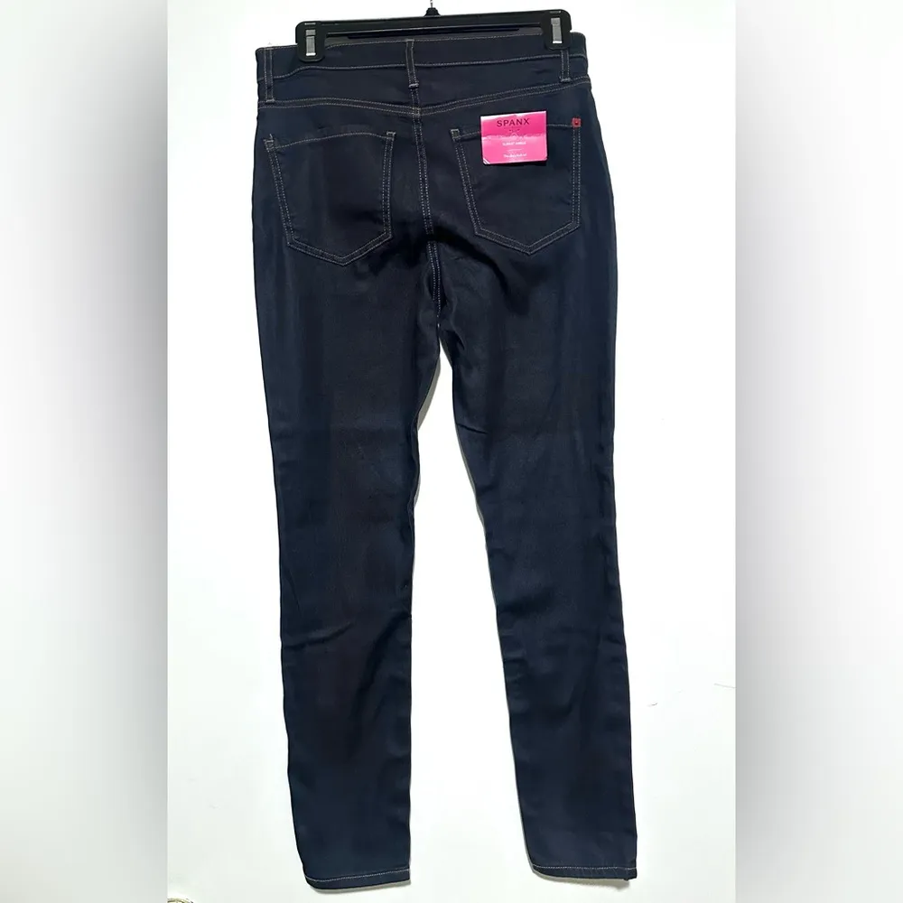 NWT Spanx Slim-X Ankle Jeans In Midnight Rinse 28 - Image 4