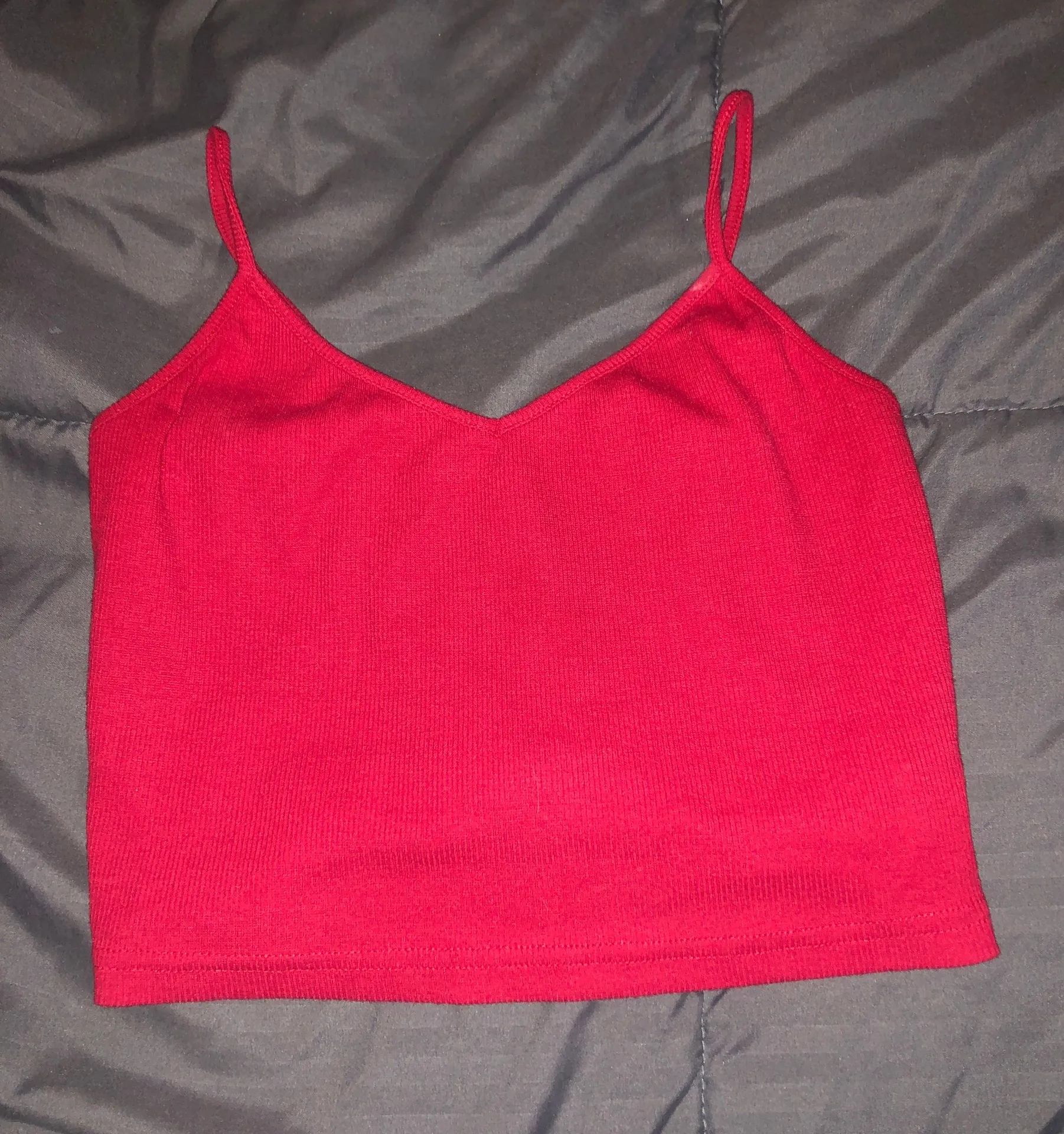 SheIn knot back cropped top - Image 3