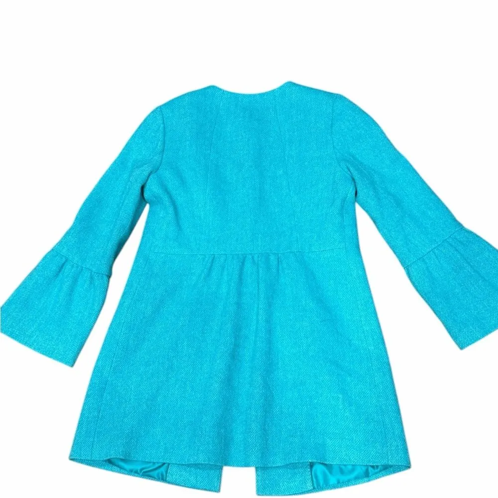 ✨ Talbots Women’s Teal Wool-Blend Winter Overcoat – Size 8  ❄️🧥 - Image 10