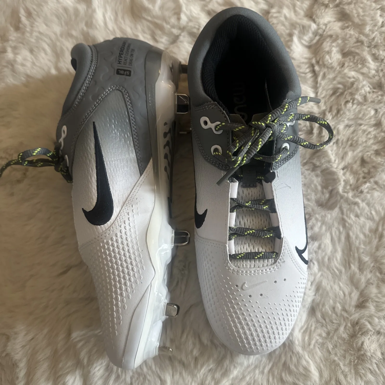 Nike Hyperdiamond 4 Pro Metal Softball Cleats US size‎ 8.5 - Image 6