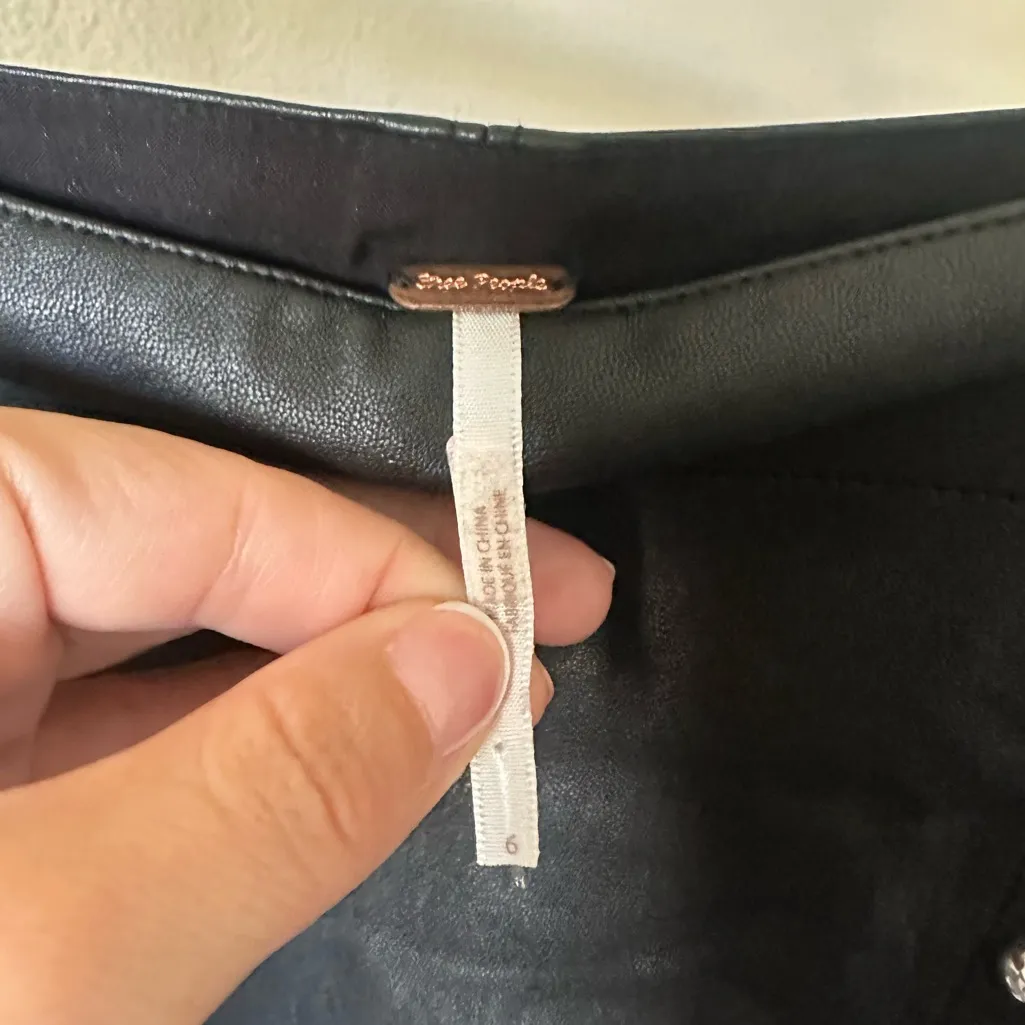 EUC Black Studded Mini Skirt - Image 7