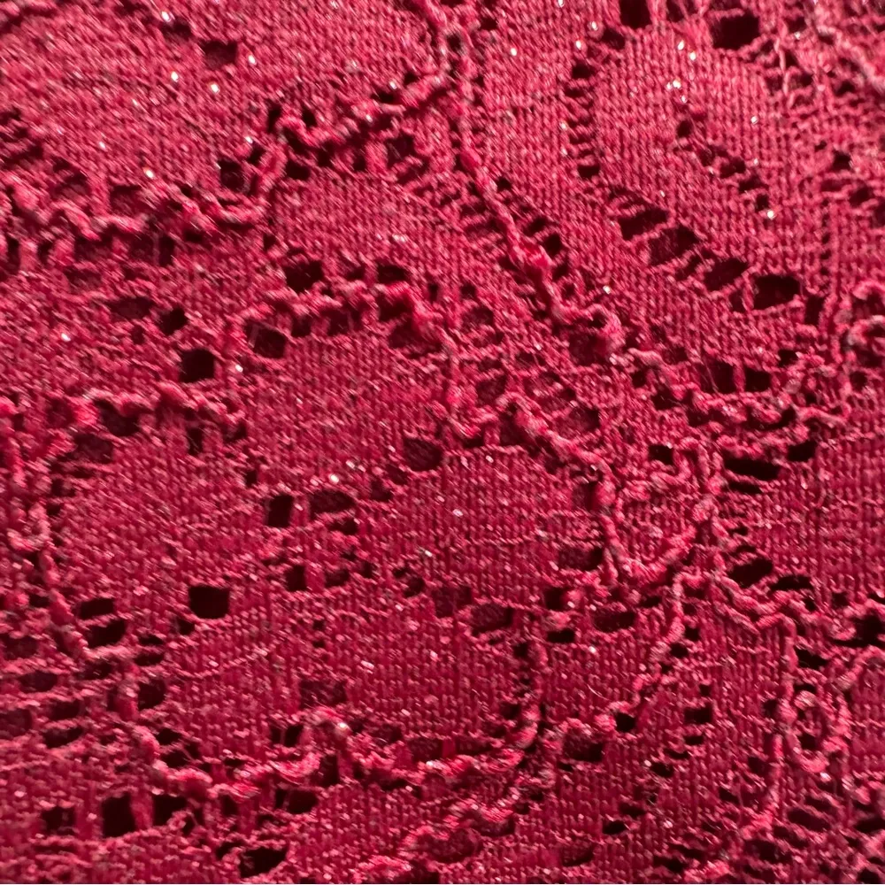 NEW Speechless Burgundy Halter Neckline Sparkle Bodice Sheer Overlay Hi Lo Dress - Image 11