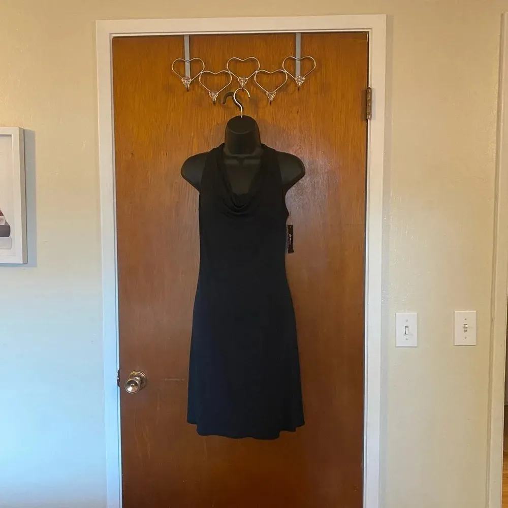 🆕 B Wear Too Black Racer Back Dress with Sequin Back - Image 8