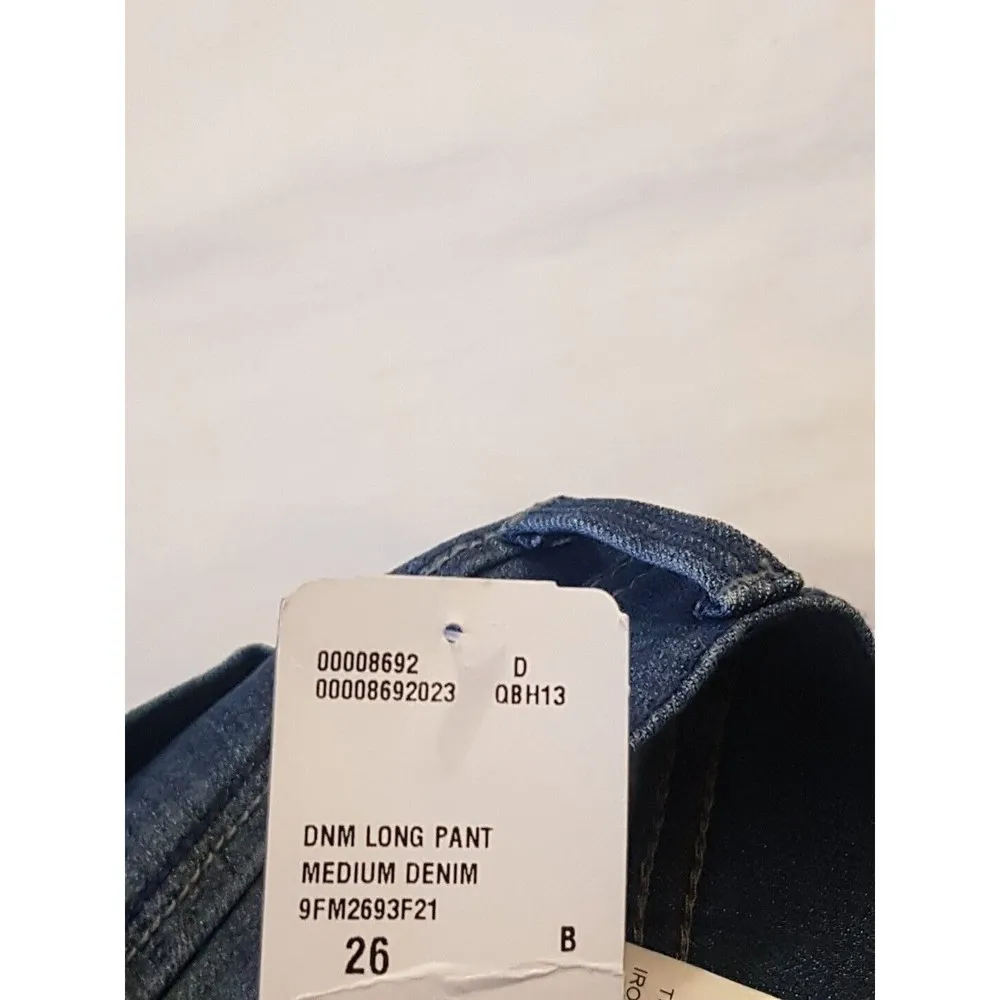 Divine Rights Of Denim Womens Jeans Sz 26 Low Rise Flare Y2k Long Medium Denim - Image 8