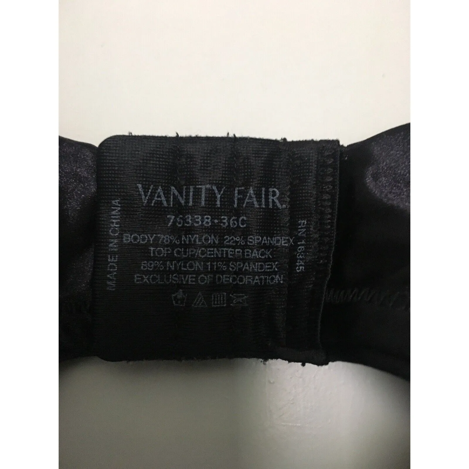 Vanity Fair Women's Leopard Print Underwire Bra Lace Cup Size 36 C - Image 6