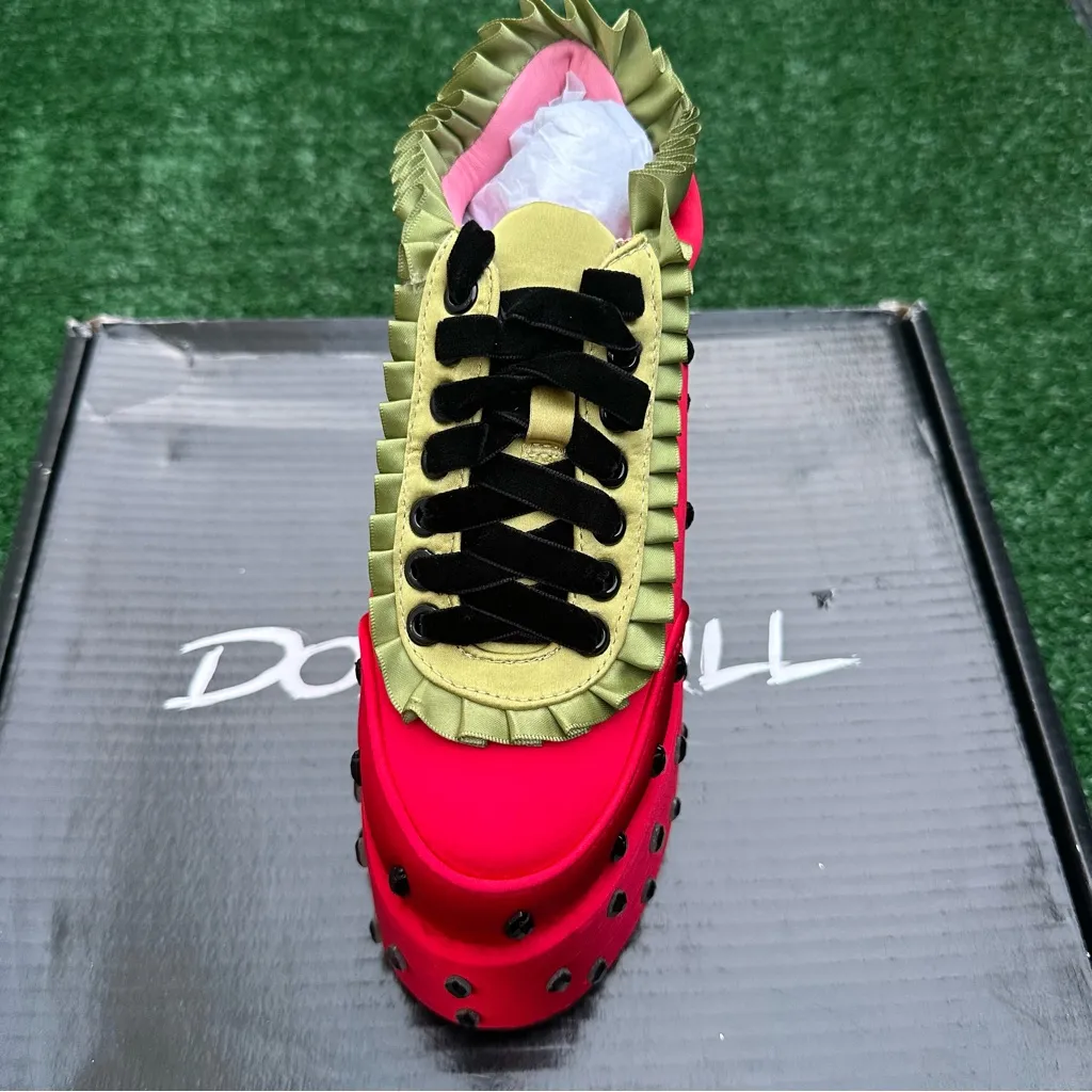 Strawberry shortcake X dolls kill FOR THE PICKING PLATFORM SNEAKERS - Image 2