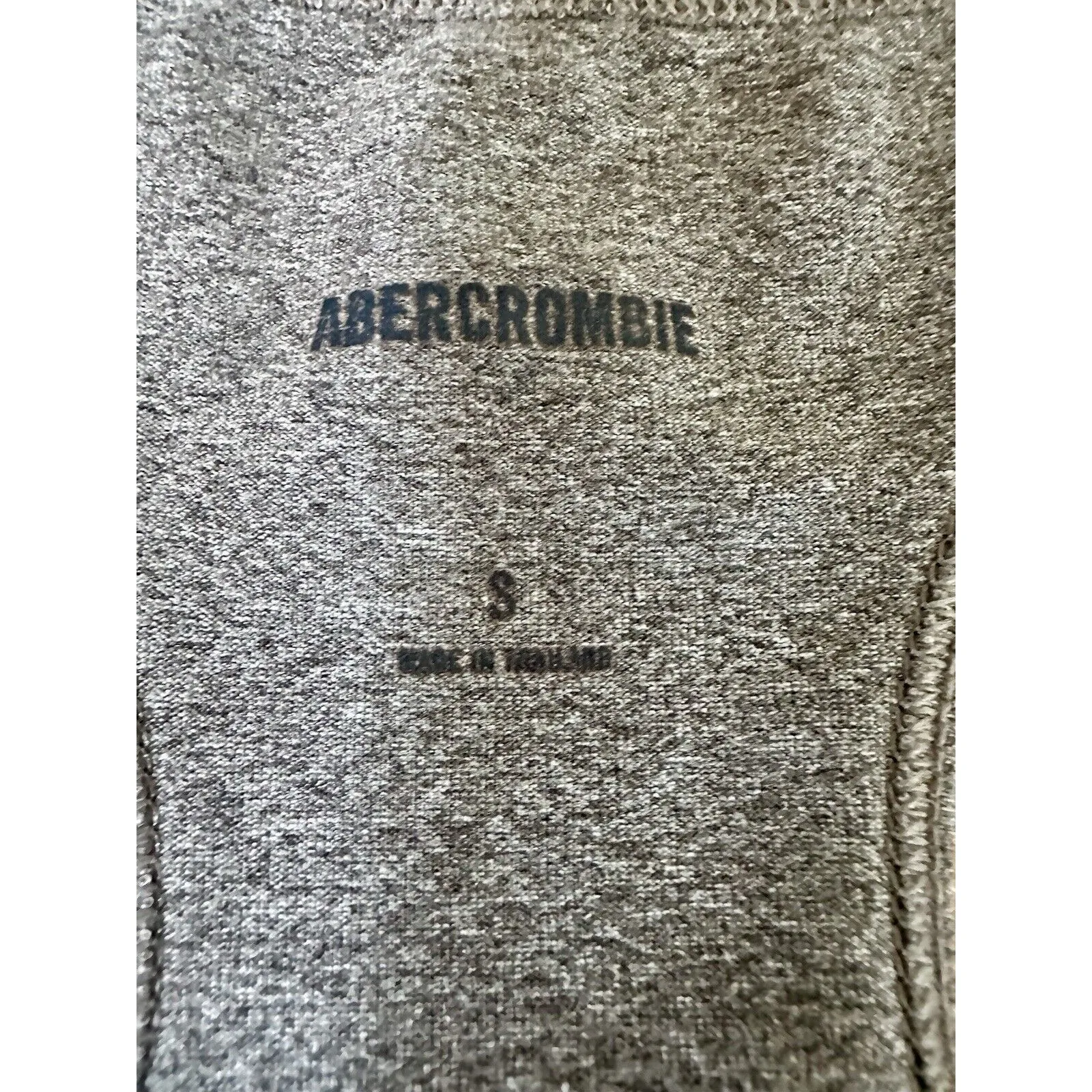 Abercrombie Fitch Womens Size S Small Gray‎ Workout Tank Top Mesh Sides EUC - Image 2