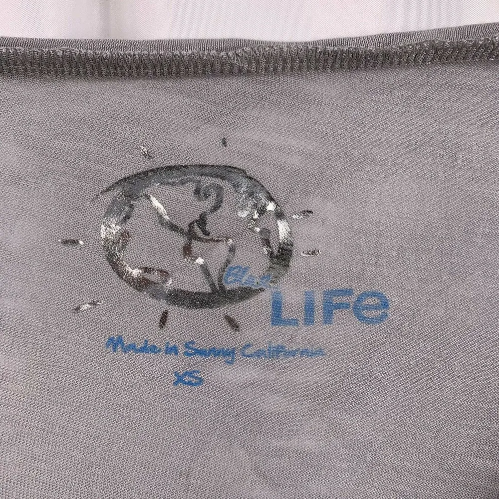 Planet Blue Long Sleeve Dress Lace Cutout Modal XS - Image 4