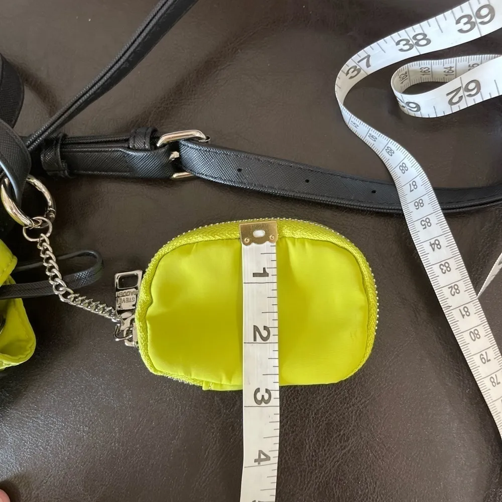 Steve Madden  mini backpack with additional zippered coin ear buds pouch - Image 8