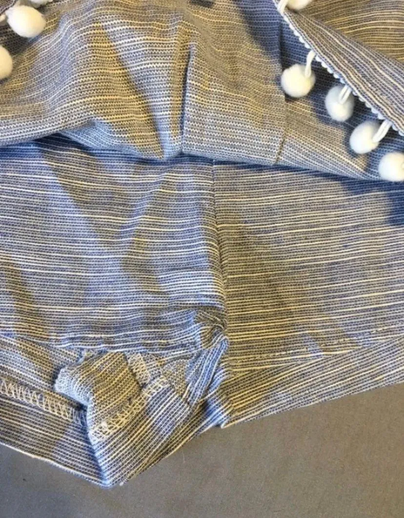 Line + Dot small blue Shorts - Image 5