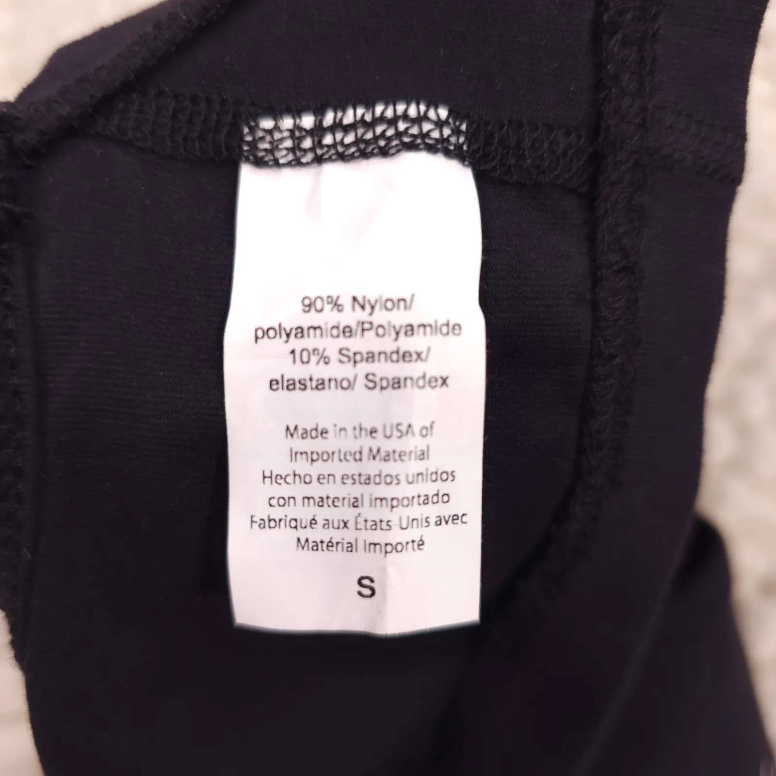 Beyond Yoga Spacedye Lift Your Spirits Bra Black Sz Small - Image 7