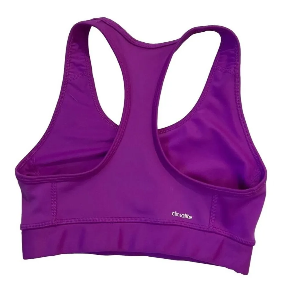 10E-15 Adidas Techfit Size XS Sportsbra Purple Activewear Sporty - Image 4