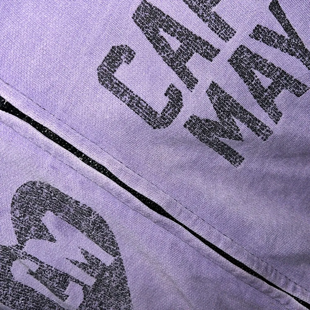 Vintage Cape May Zip Up Hoodie Purple Size M - Image 3