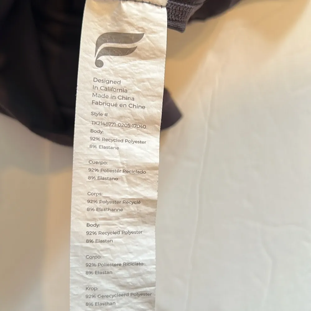 Fabletics Shirt Womens Medium Black Phoenix Lite Racerback Tank Top Athletic - Image 8