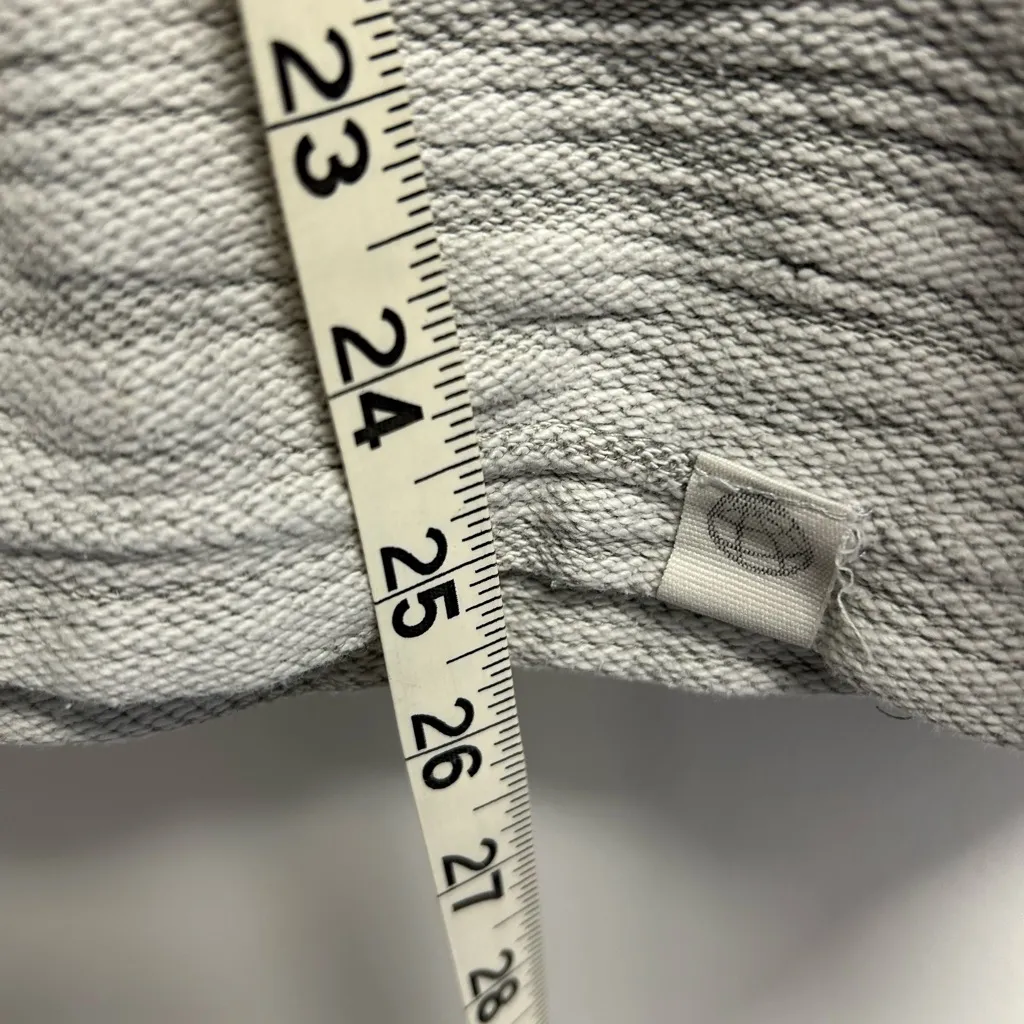 Free Planet Gray Striped Hoodie - Image 5