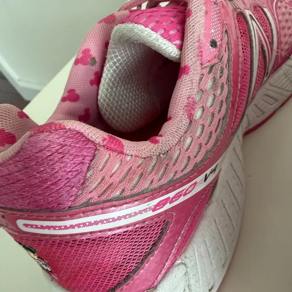 New Balance Disney Running Shoes Women 10.5 Pink 860v4 Minnie Mouse 2014 Sneaker - Image 14