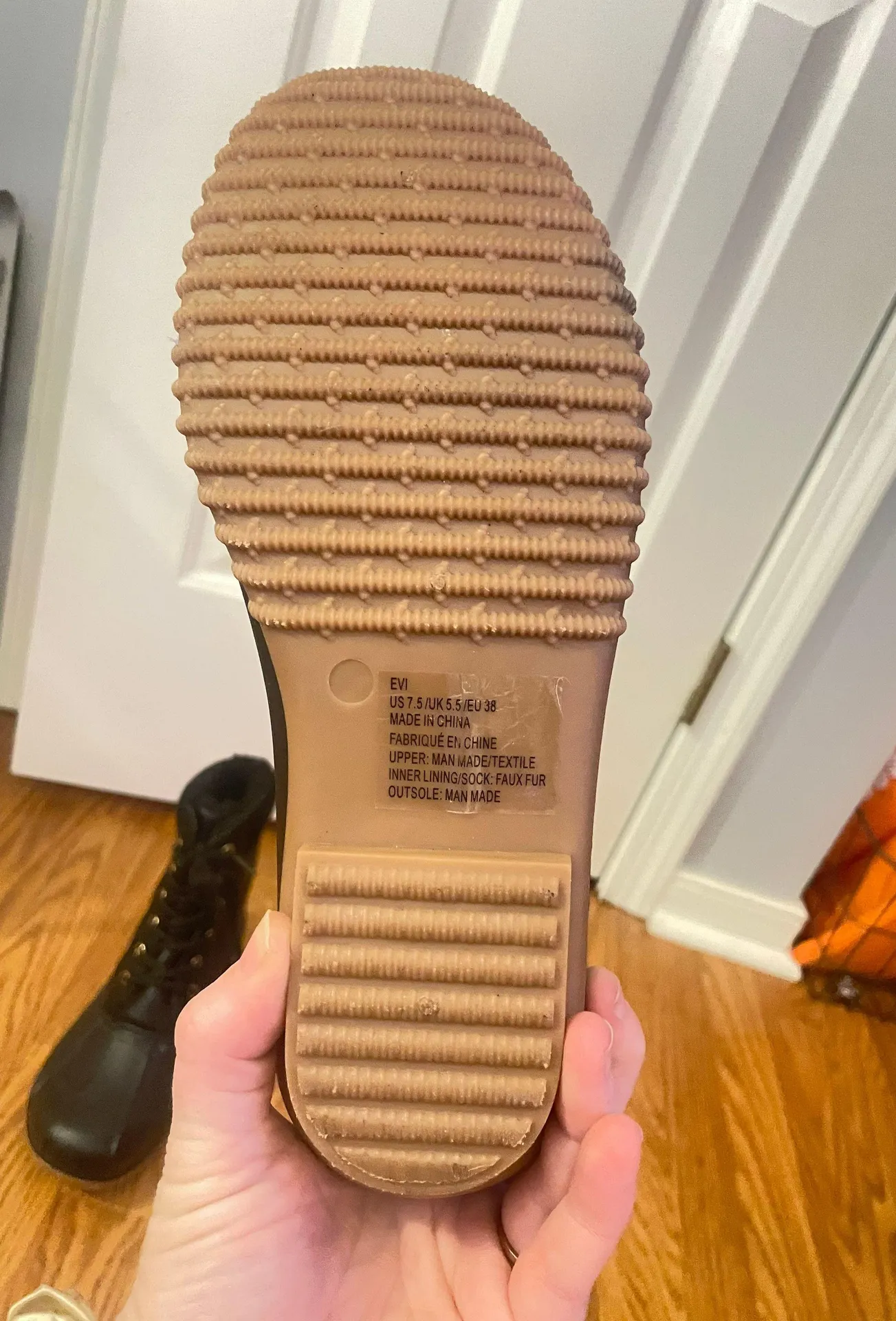 JustFab Black Snow Boots - Image 3