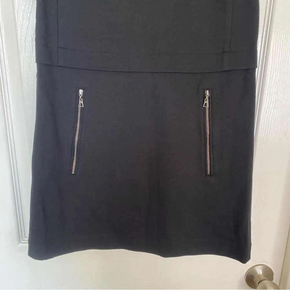 ARITZIA Talula Verona Dress Black Shift XS A Line Sleeveless - Image 5