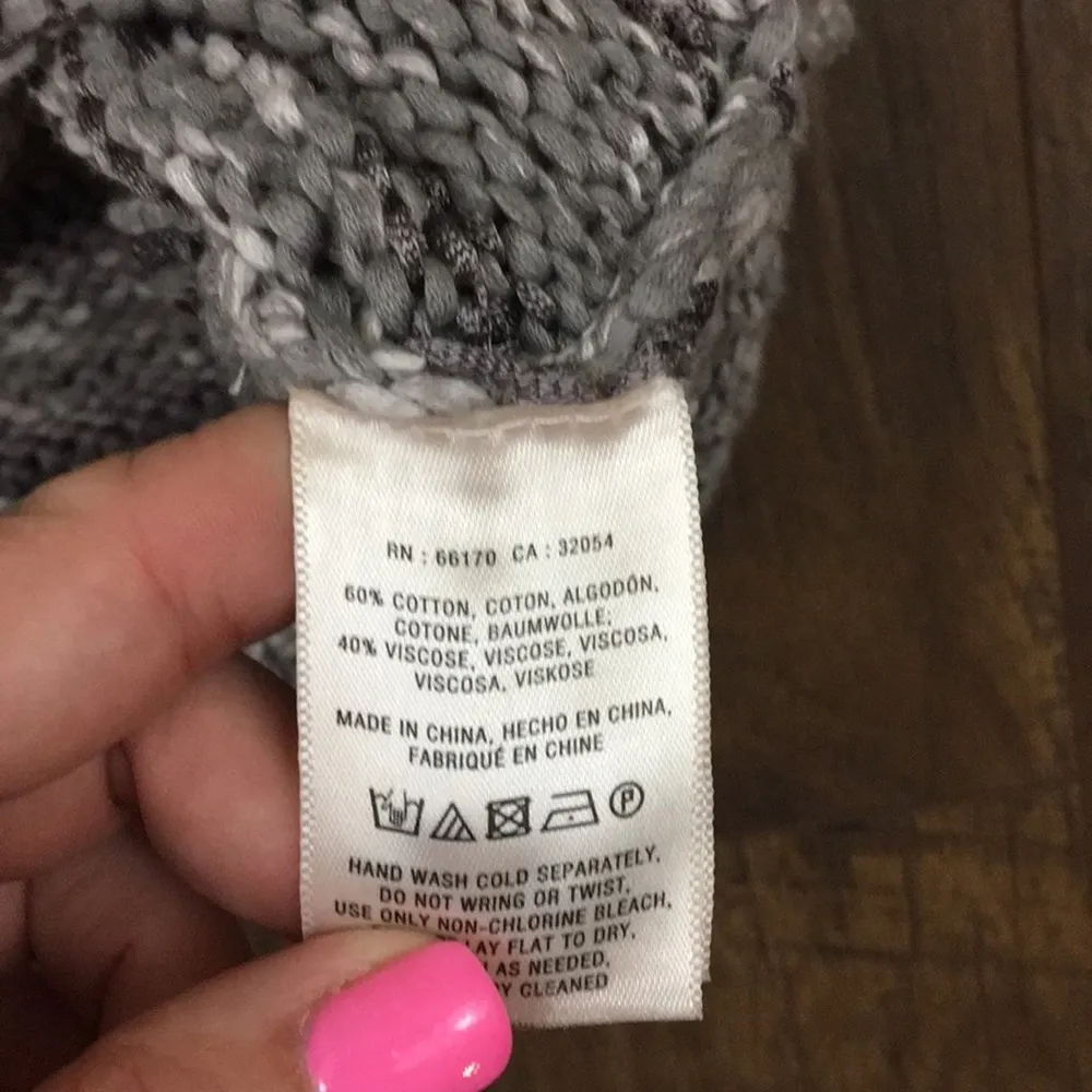 Anthropologie Moth Gray Marled Knit Sweater Tank - Image 6