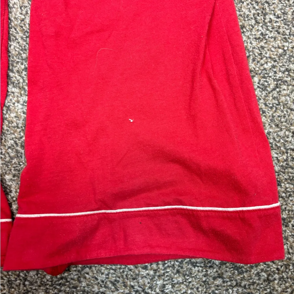 Y2k red victorias secret flare pants - Image 3