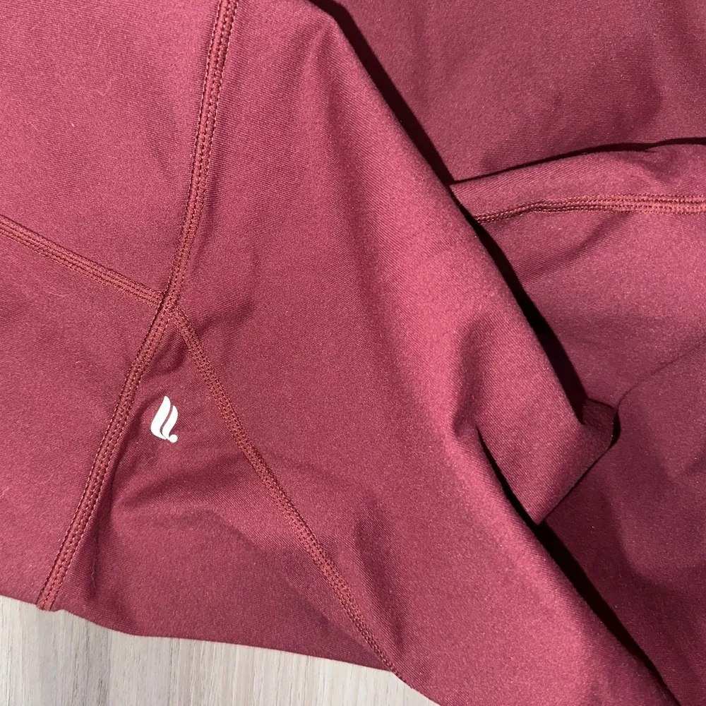 Powerhold by Fabletics Maroon Athletic Women’s Strerch Gym Workout Leggings XL - Image 6