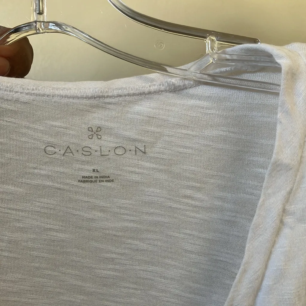 FINAL MARKDOWN Ladies caslon slub tee xl - Image 2