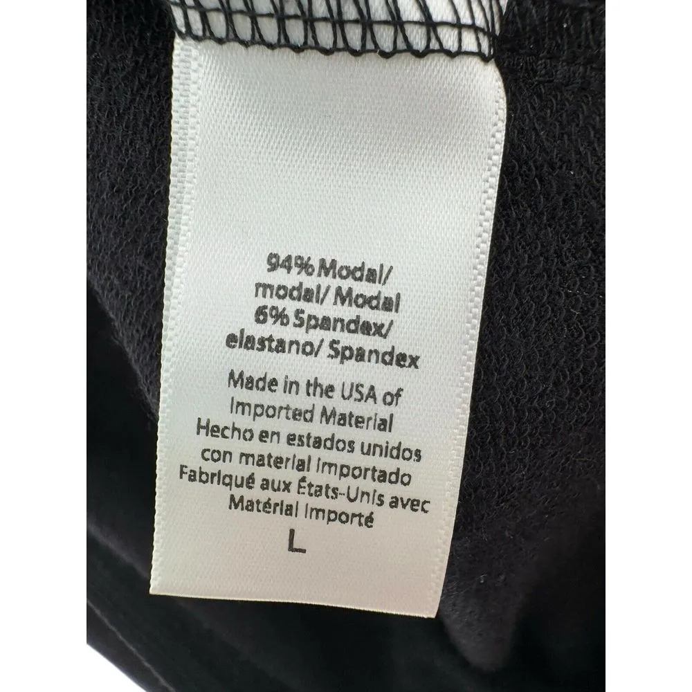 Beyond Yoga Easy Gather‎ Midi Jumpsuit Black Large Lounge Style # MB6140 - Image 9