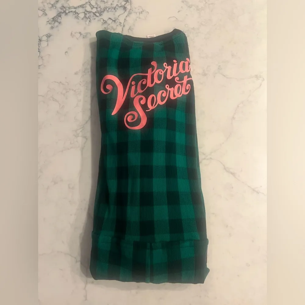 Victoria’s Secret One piece thermal pajamas size large New - Image 7