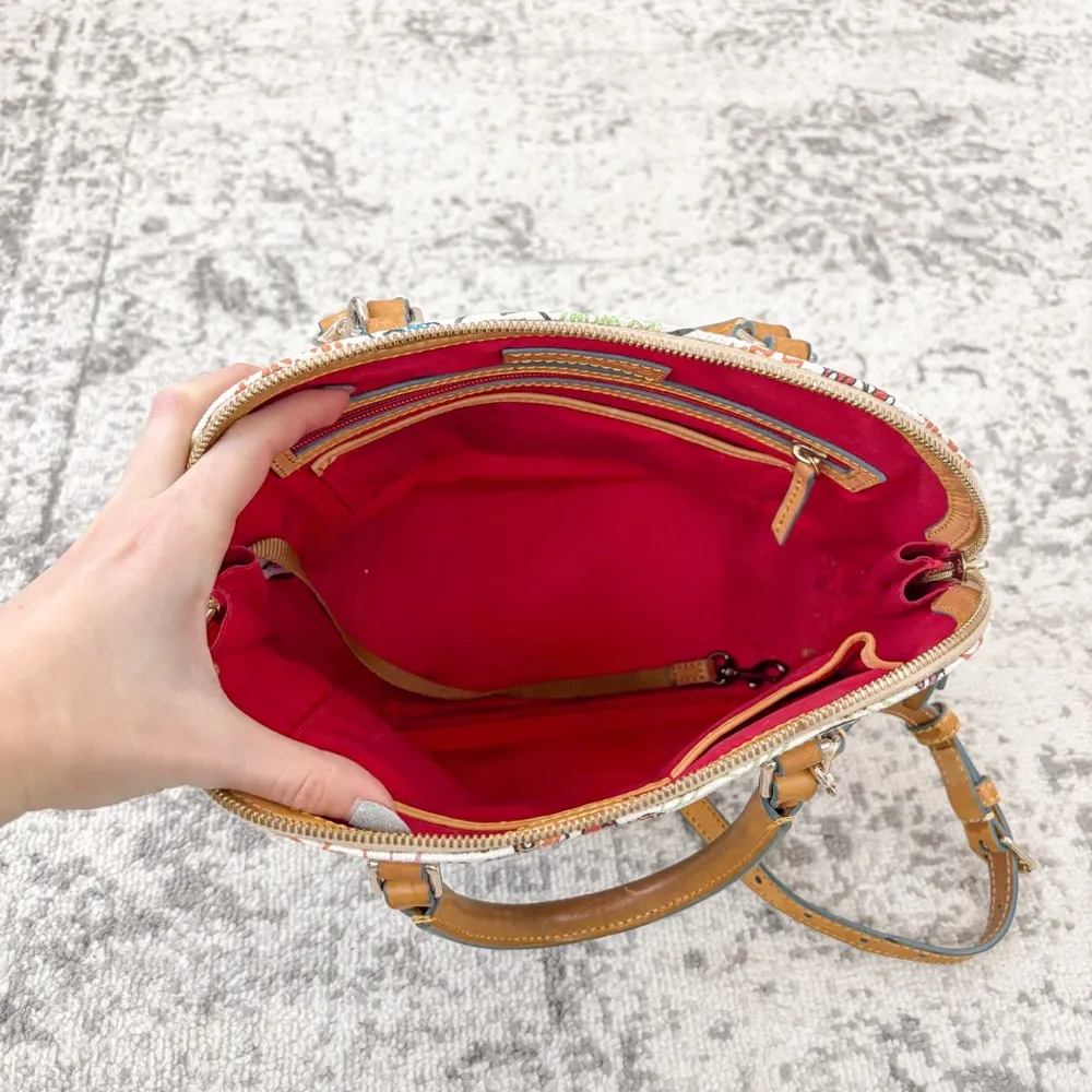 Disney Dooney & Bourke Sketch Zip Satchel Cosmetic Case - Image 6