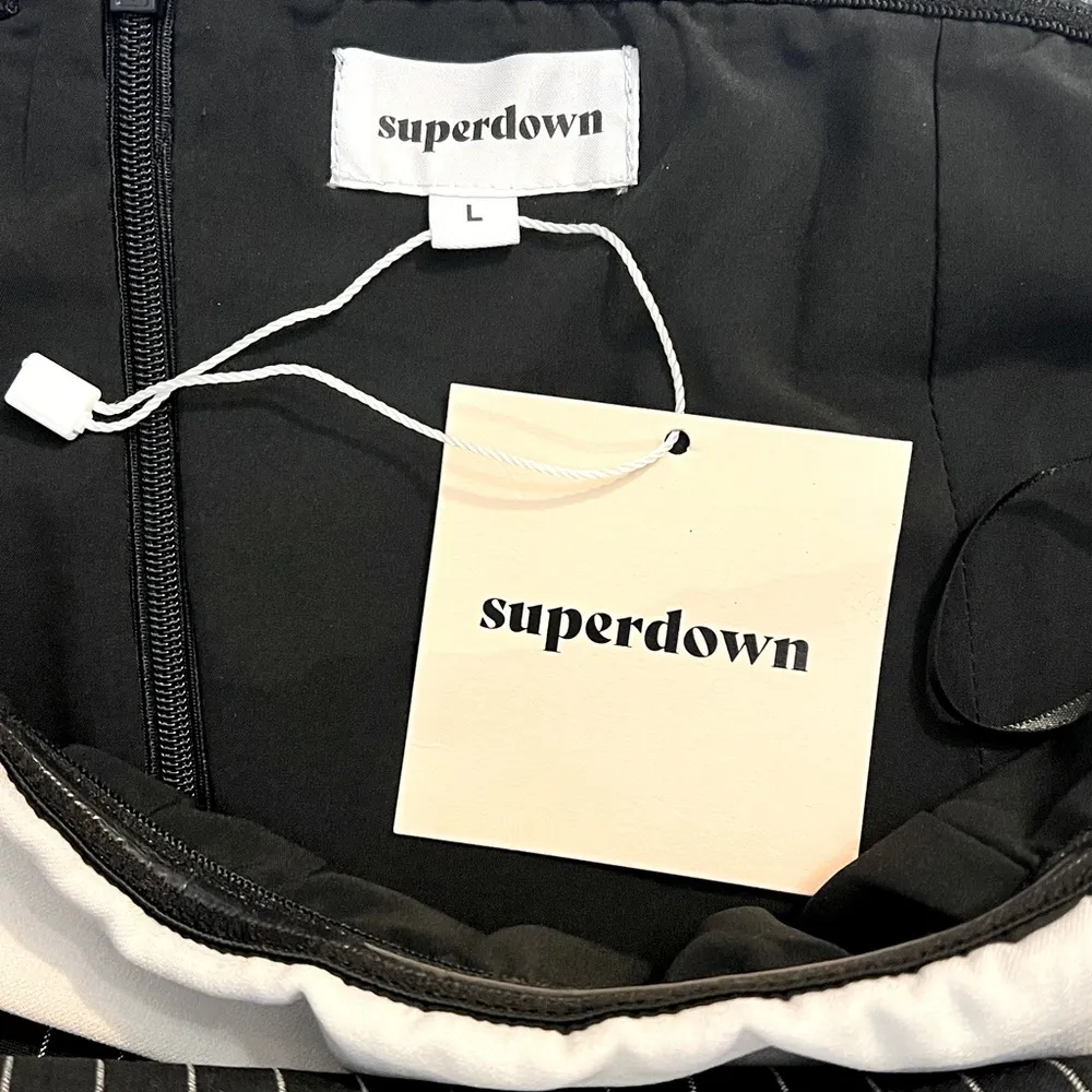 NWT Superdown Tate strapless mini dress, size L - Image 6