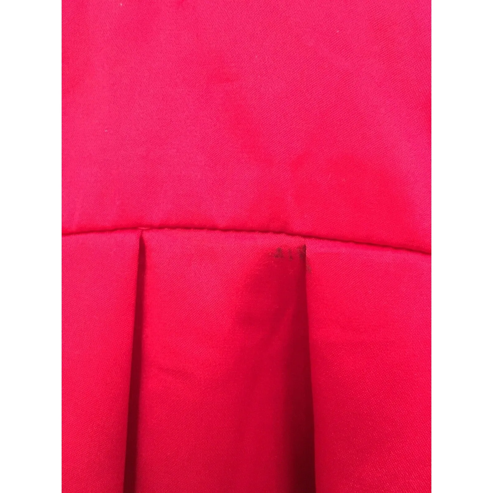 Forever 21 Women's Sleeveless Satin Body Con Tank Dress Size Large Red - Image 3