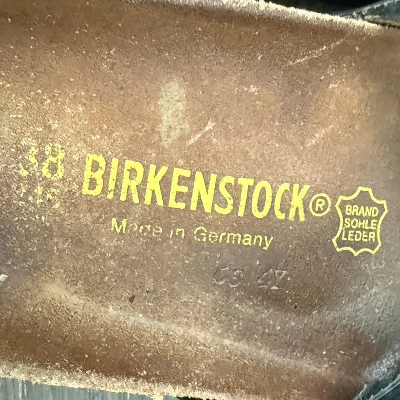 Birkenstock Madrid‎ Black Patent Womens Sandals Size 7.5 - Image 3