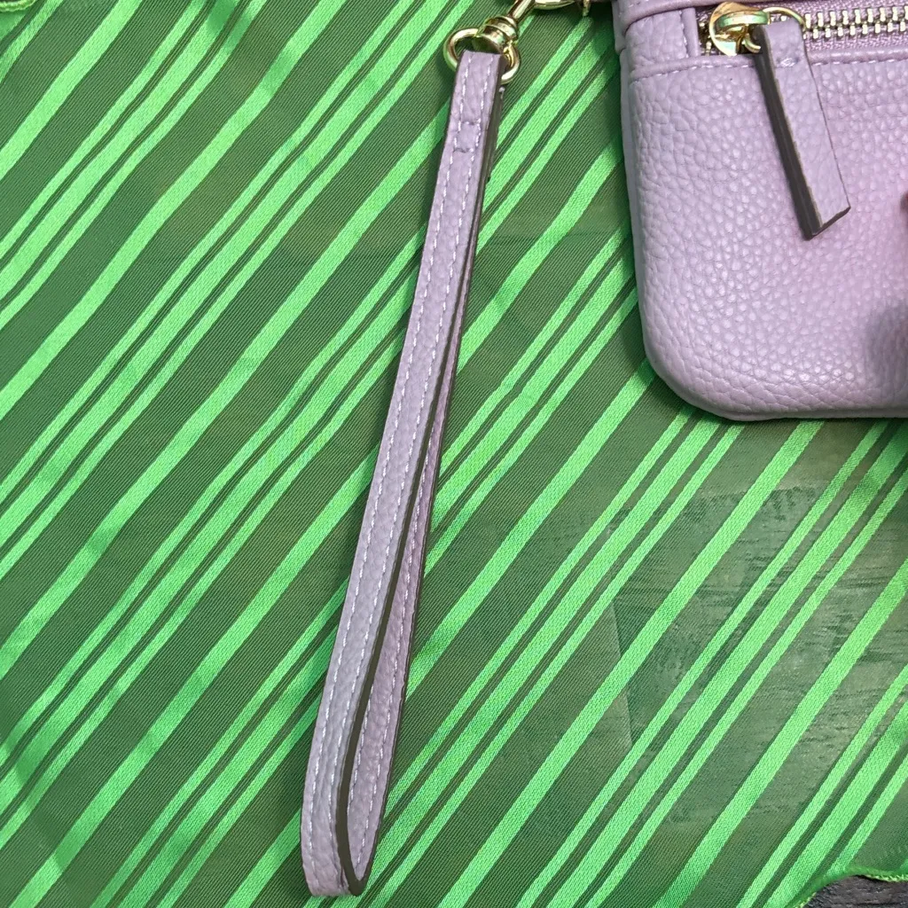 Nanette Lepore Lilac Wristlet Clutch - Image 4