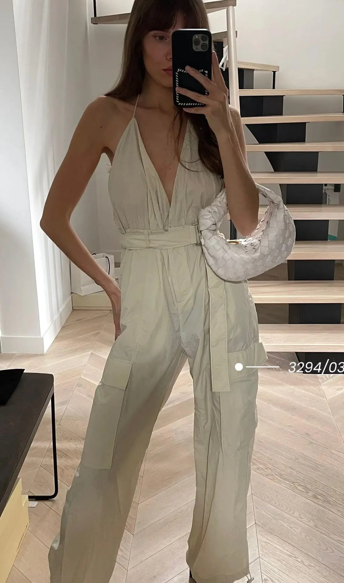 jumpsuit cargo parachute with belt - Image 7