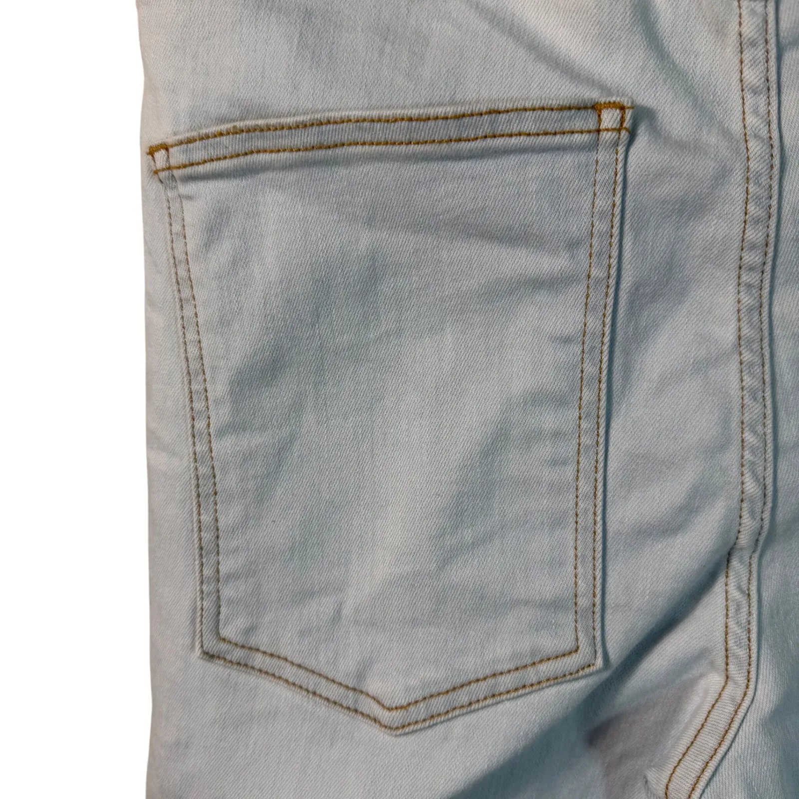 Veronica Beard Jeans Light Wash High Rise Braided Waist Jeans Size 29/8 USA - Image 10