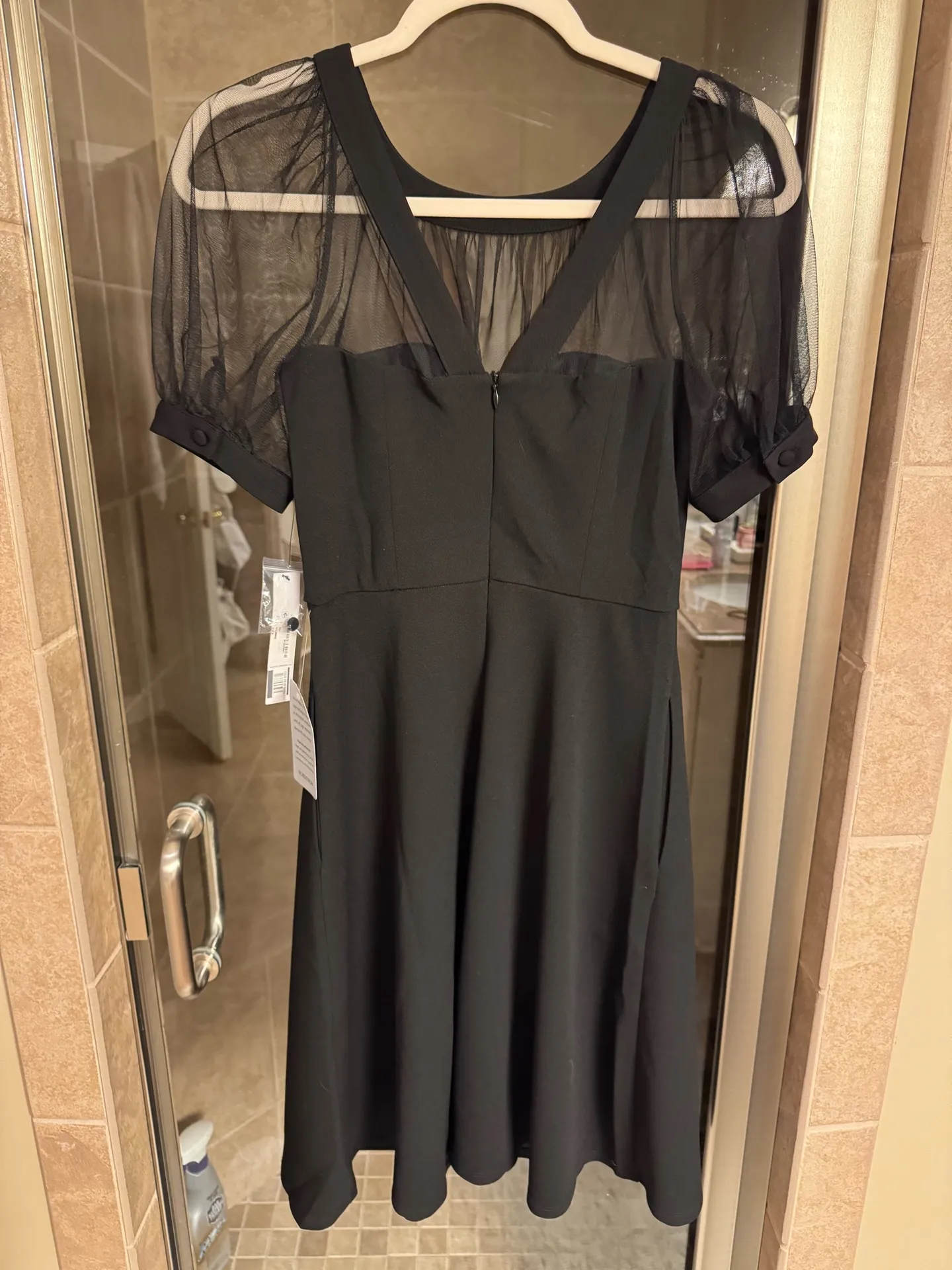 Maggy London Black Dress - Image 3