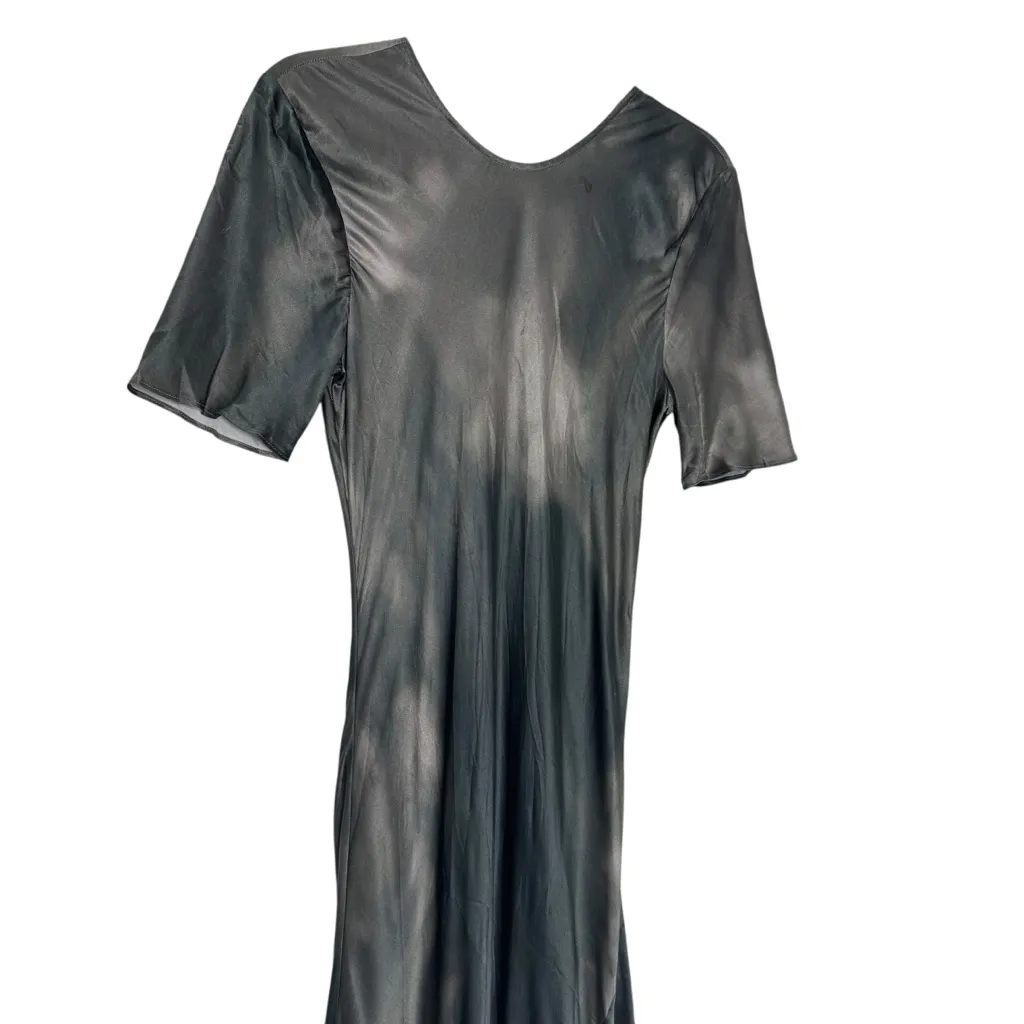 Silk Laundry Short Sleeve Bias Dress Size L - Image 7