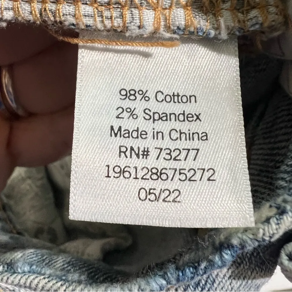 SO® Low-Rise Patchwork Extreme Flare Jeans 9 / 29W 70s Retro Boho Summer - Image 7