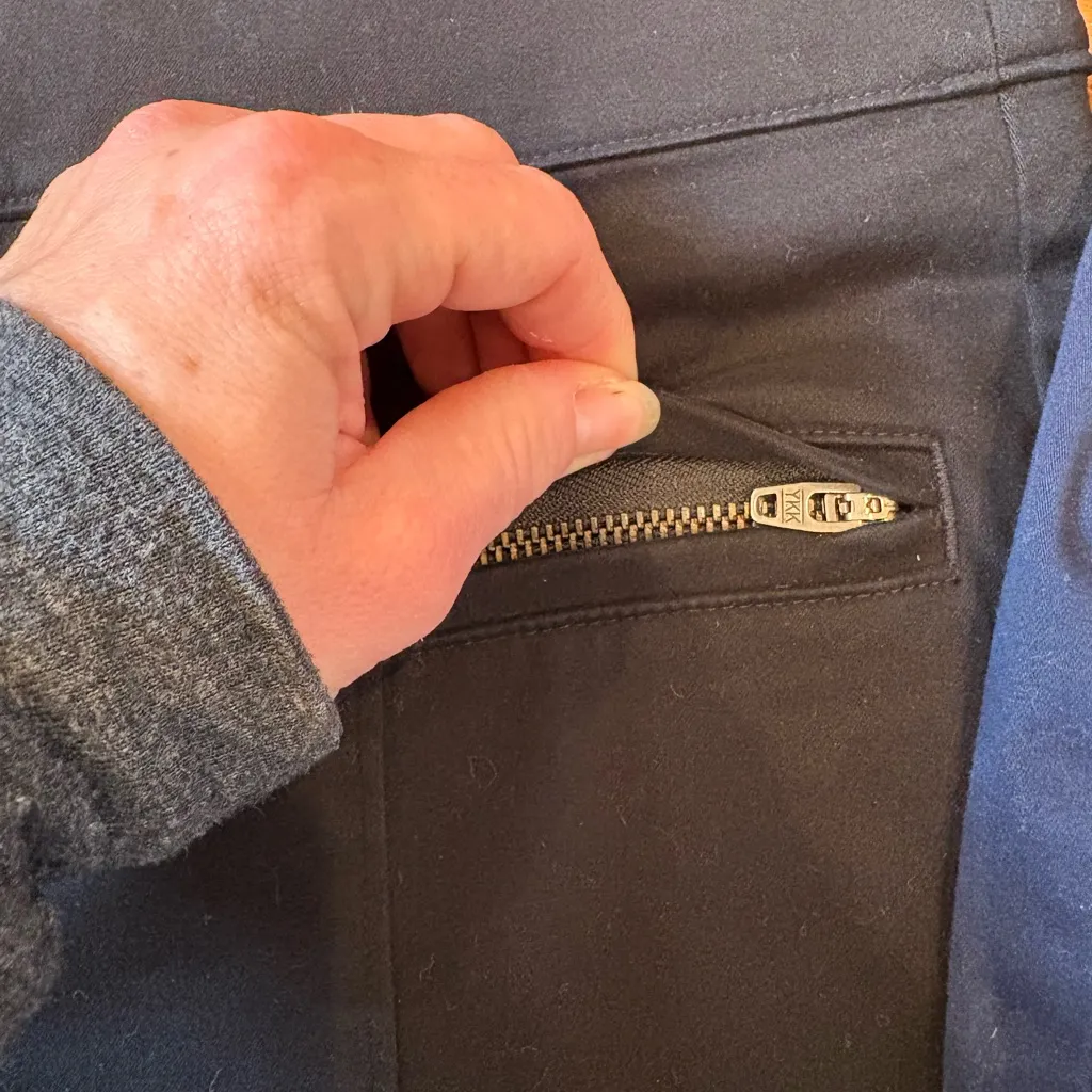 LOFT Skinny Ankle Pants Lot – Black & Navy – Size 2 – Work Office Modern Classic - Image 2