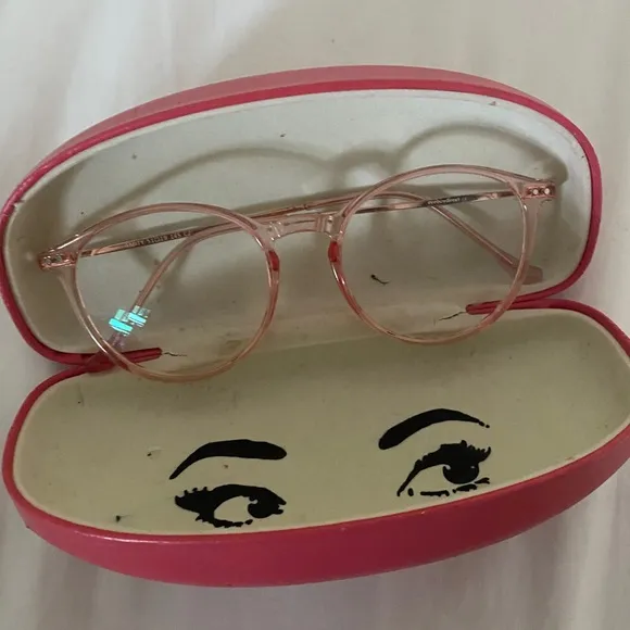 Kate Spade Vibrant Pink Glasses Case s-l400.jpg main image 2