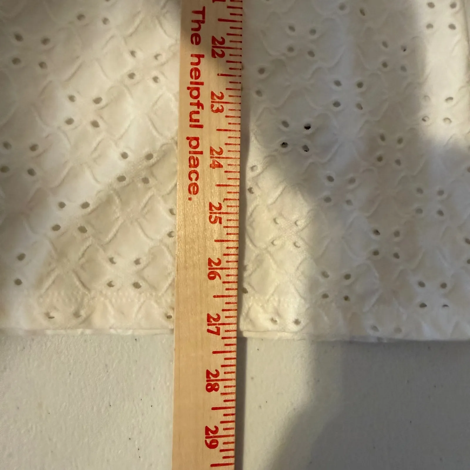 AVA & VIV Plus Size 2X White Eyelet Puff Sleeve Scoop Neck Top NWT Cottagecore - Image 6