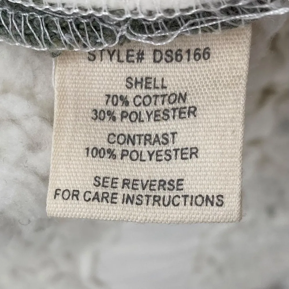 Oli & Hali Oversized Knit Jacket Green Sherpa Size L - Image 11