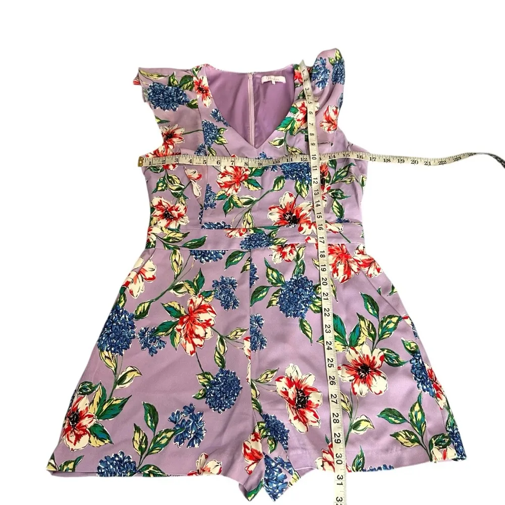 Parker Ana Floral Romper Size 4 - Image 8
