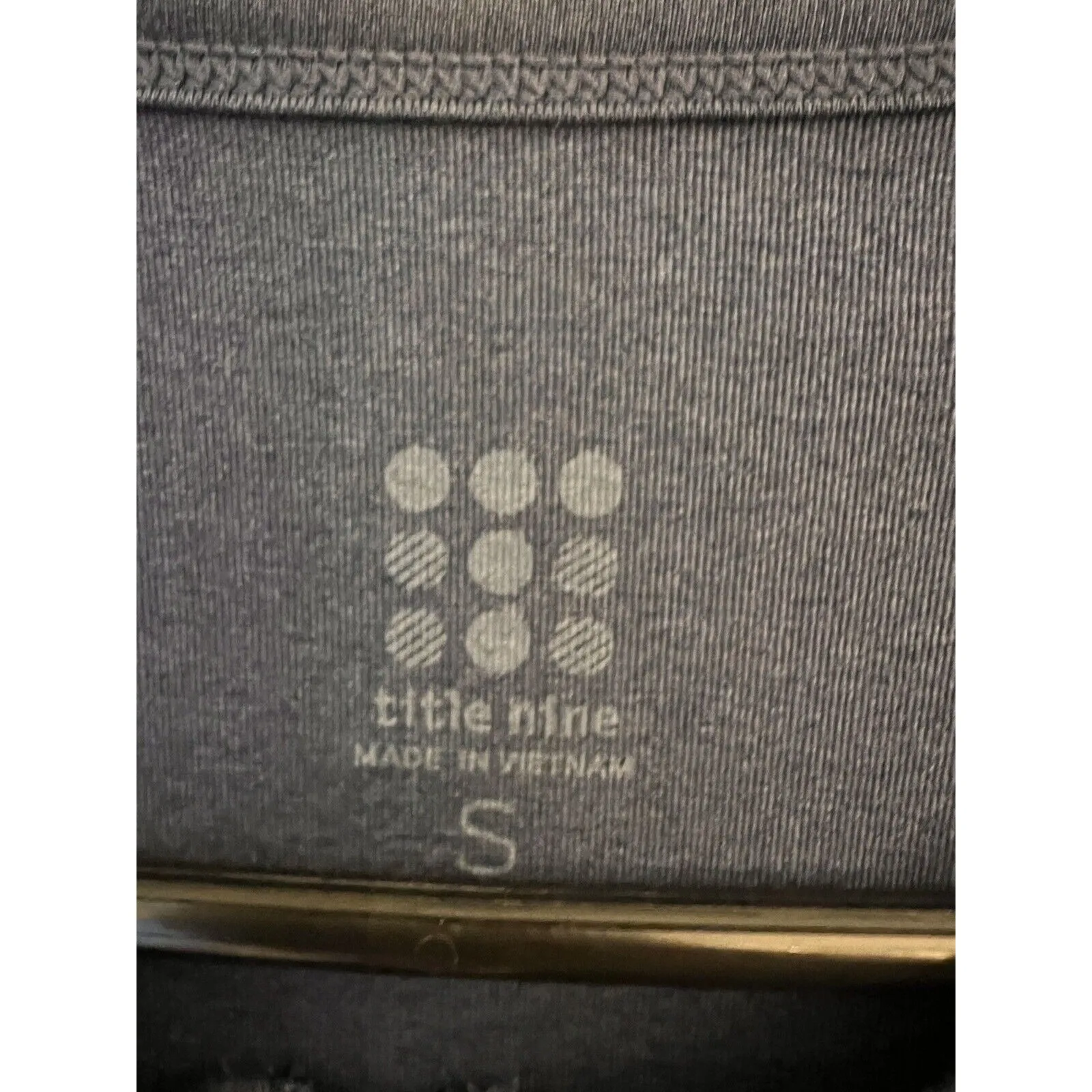 Title Nine Sunbuster 1/2 Zip Short Sleeve Sun Shirt Women’s Size S Blue - Image 3