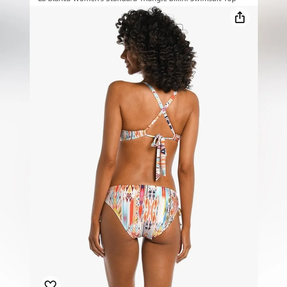 La Blanca Women's Standard Triangle Bikini Color: Multi//Desert Dream - Image 13