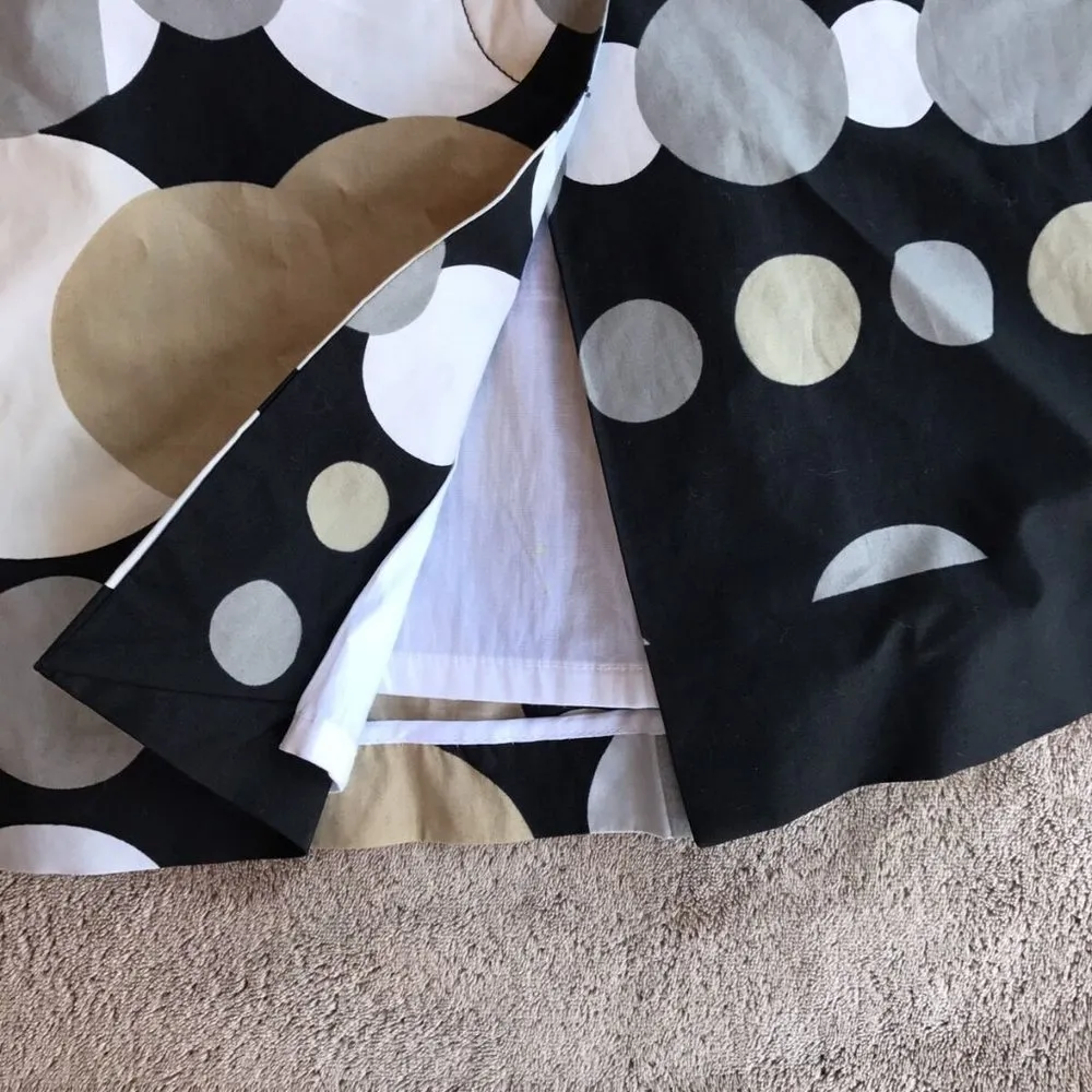 LaVia 18 Saks Fifth Avenue Career Color Block Dots Black Size 0 - Image 7