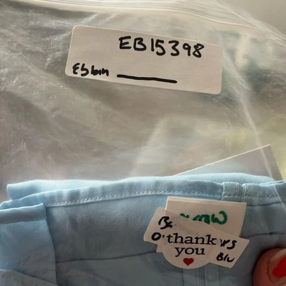 Banana republic factory key hole ruffle sleeveless chiffon dress blouse xs - Image 12