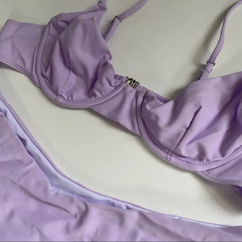 Zaful | Lavender Demi Underwire Cup Bikini*NWOT - Image 2