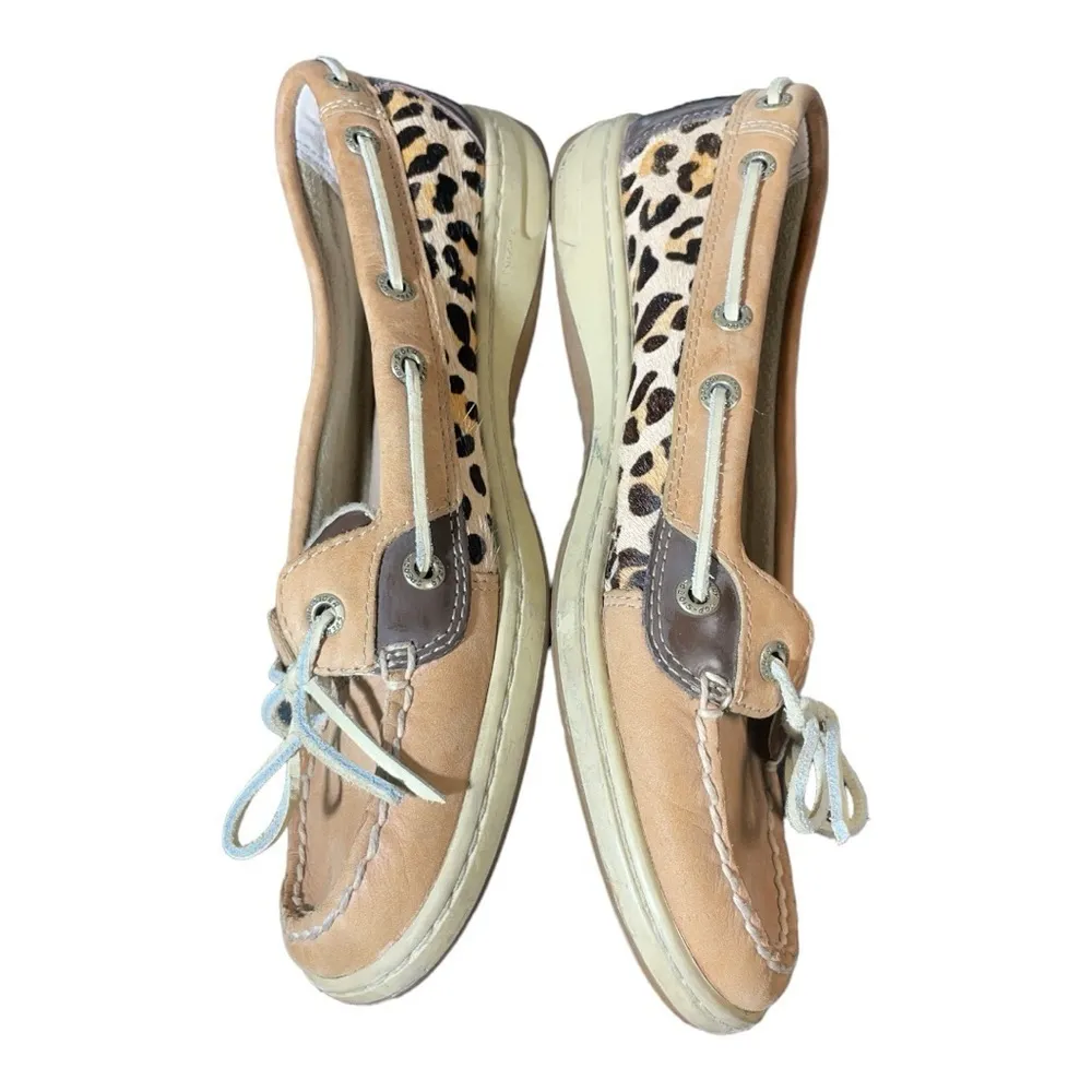 Sperry Angelfish Leopard Moccasin
Loafer Flats 8.5M - Image 7