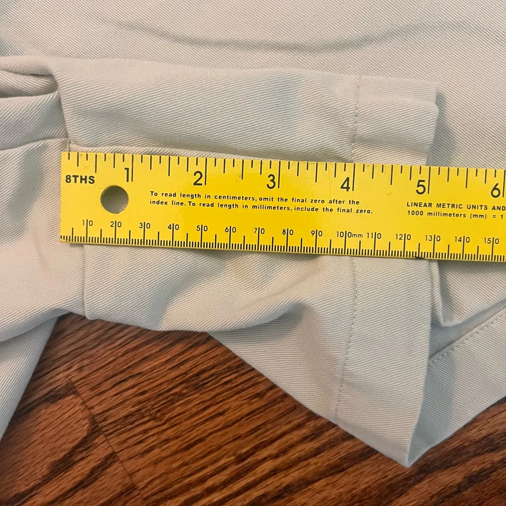 RALPH LAUREN SPORT Polo Horse Logo Khaki Shorts - Size 12 - Image 6